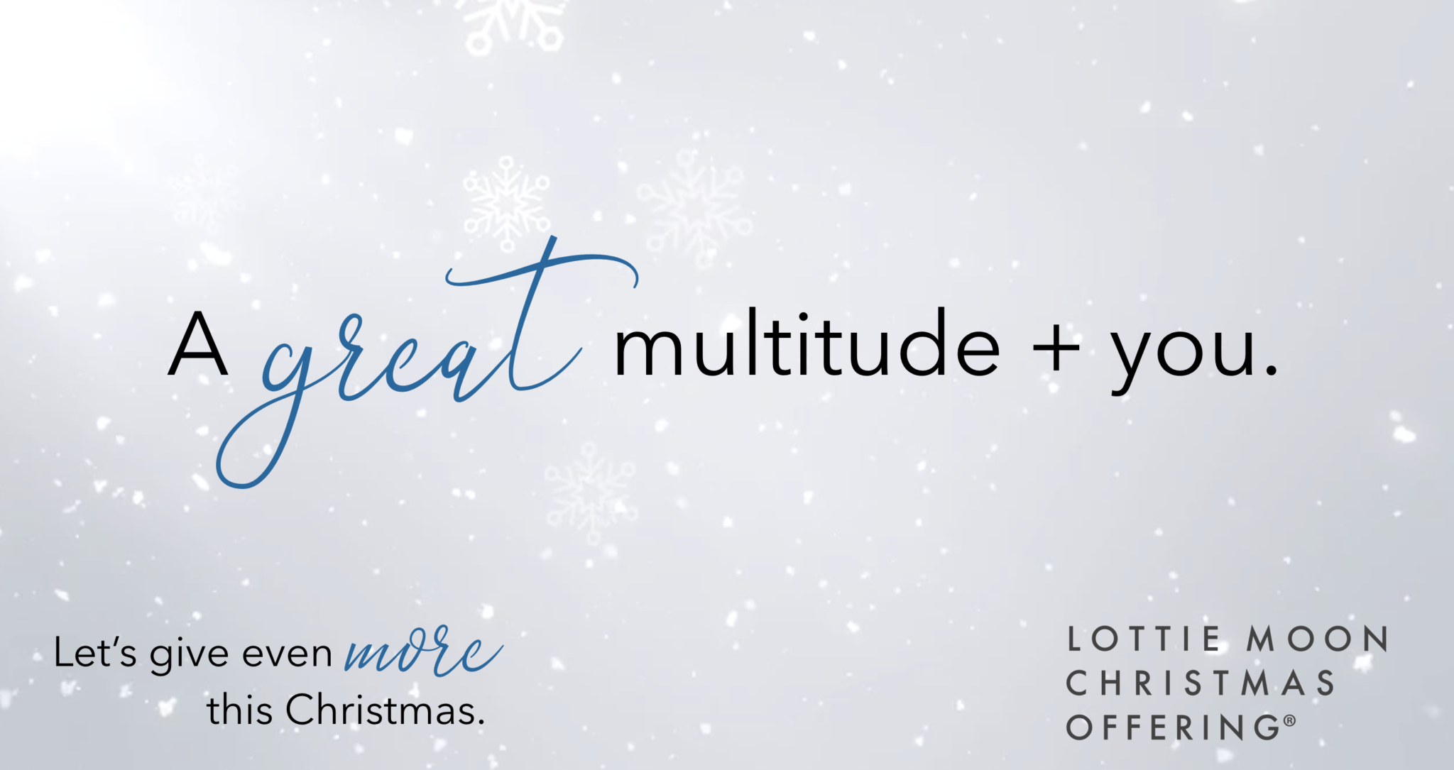Lottie Moon Christmas Offering Southlake Baptist Church